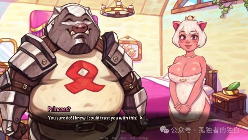 【PC+安卓/SLG/动态】我的猪公主 v0.9.0 AI汉化版【5.88G】-小白资源网
