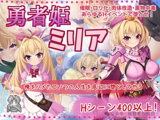 【RPG/换装/怀孕/官中无修】勇者公主米莉亚 【482M】-小白资源网