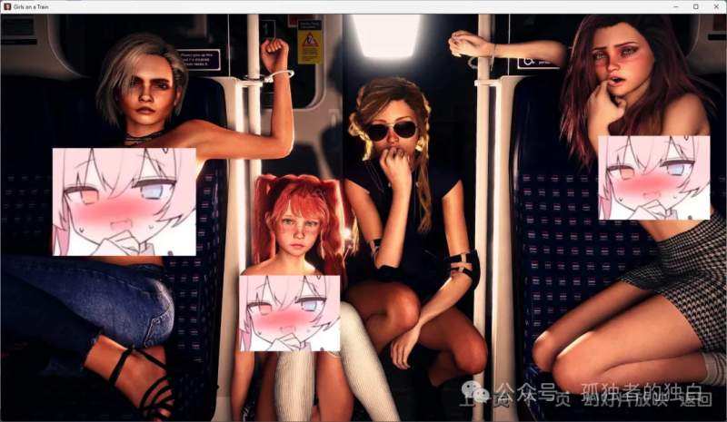 【PC+安卓/欧美SLG/AI汉化】火车上的女孩 Girls on a Train Ver1.0 AI汉化步兵版【1.5G】-小白资源网